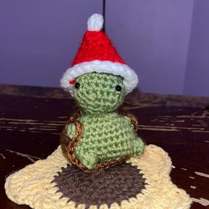 Seasonal Santa Turtle Crotchet🐢